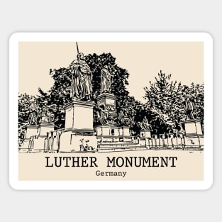 Luther Monument - Germany Magnet
